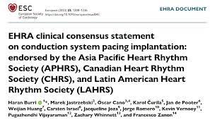 Les points forts Consensus de l’EHRA 2023 sur la stimulation du système de conduction